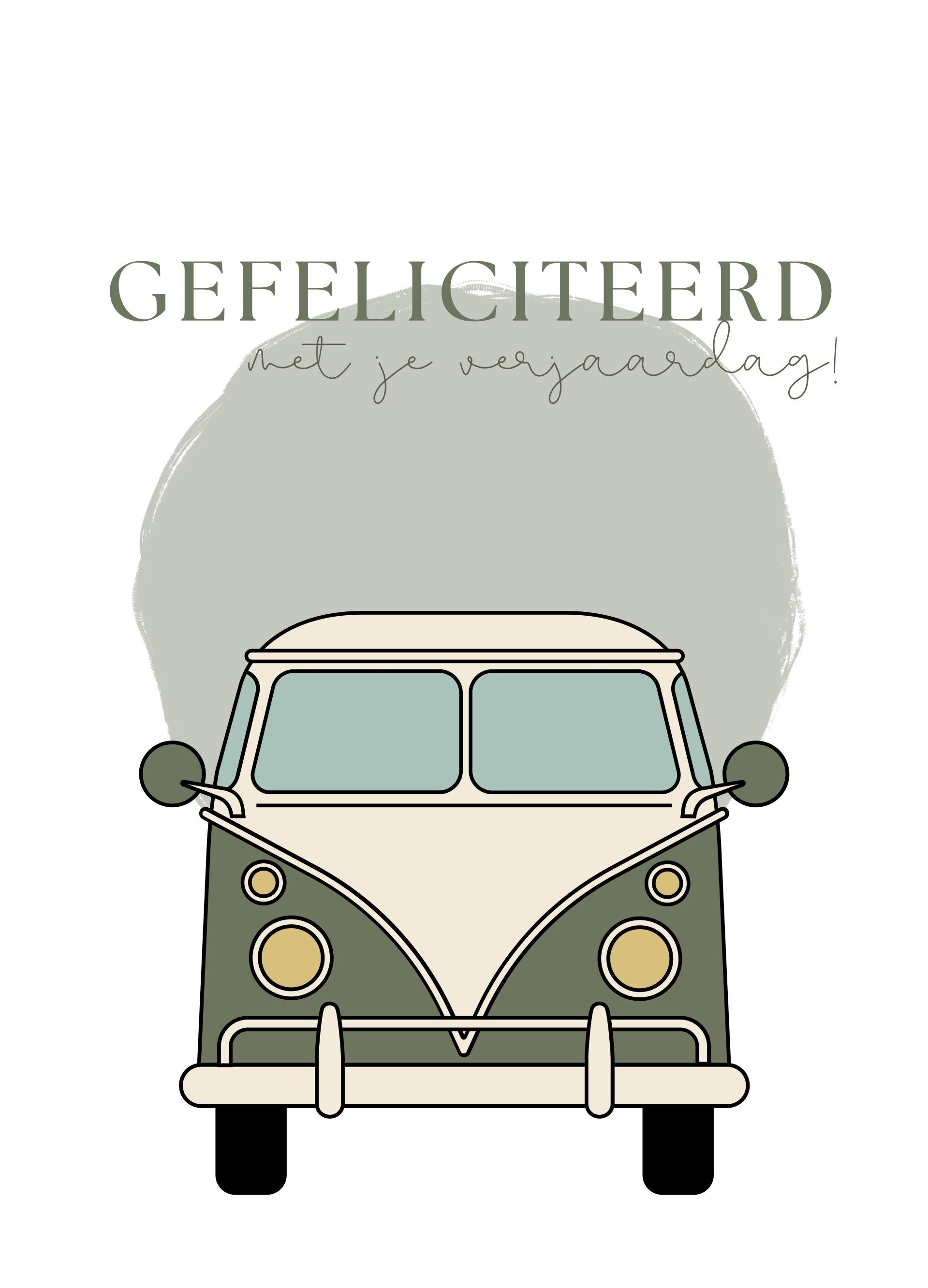Gefeliciteerd met je verjaardag! - VWbusje