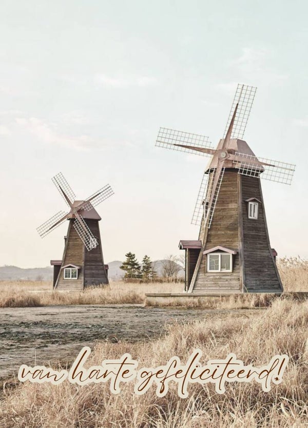 Gefeliciteerd - molens