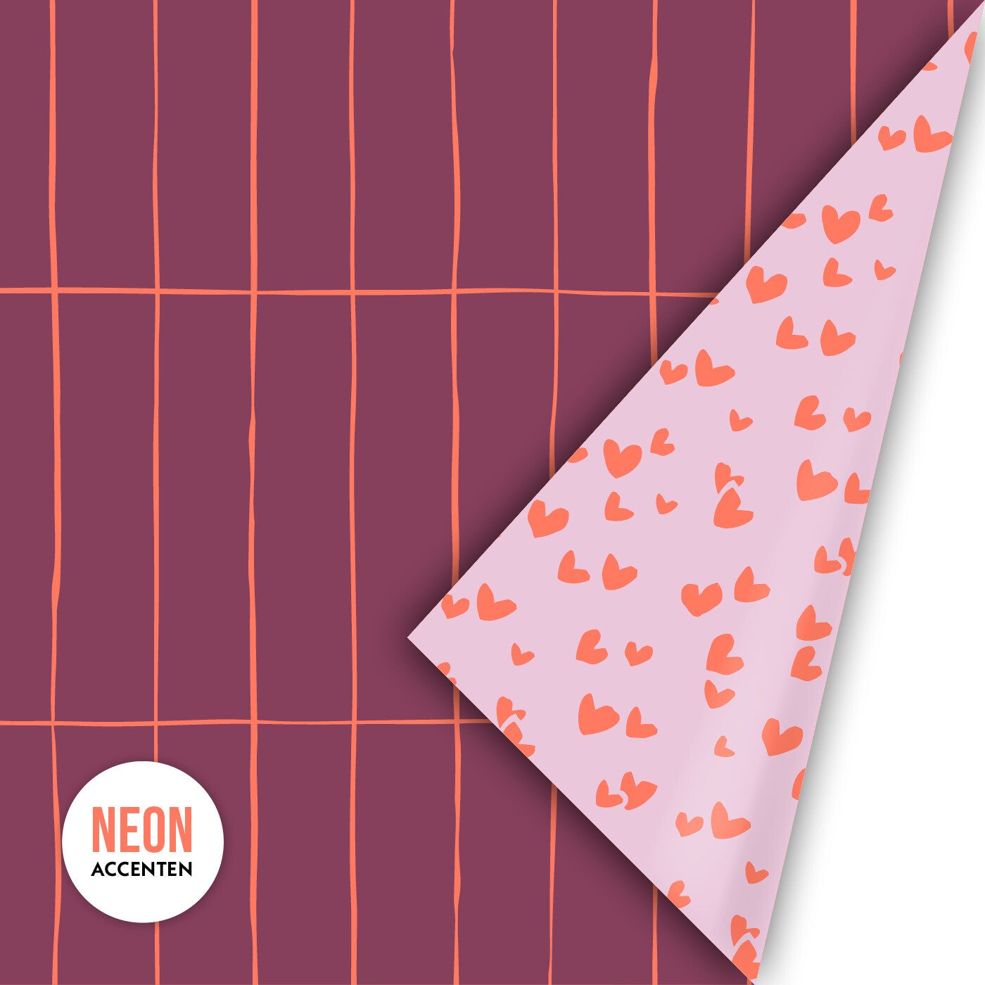 Cadeaupapier 'Slim Tiles'