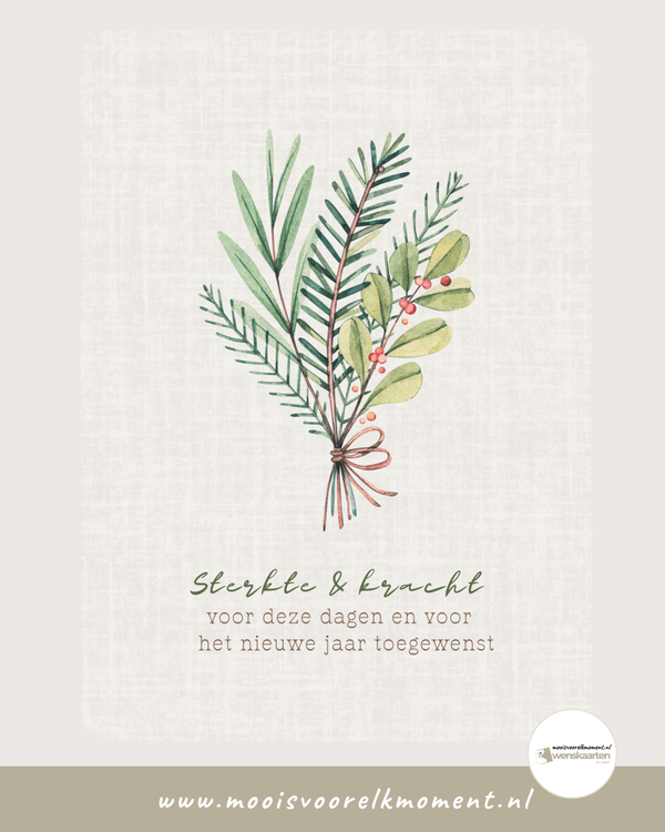 Sterkte & kracht - boeketje