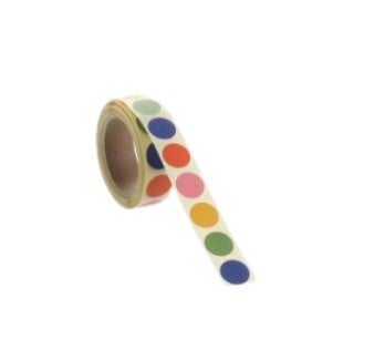 Sticker - dots (5 stuks)