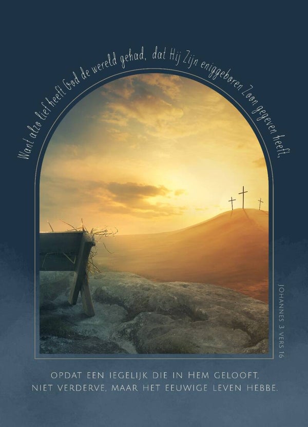 Poster - Want alzo lief heeft God de wereld