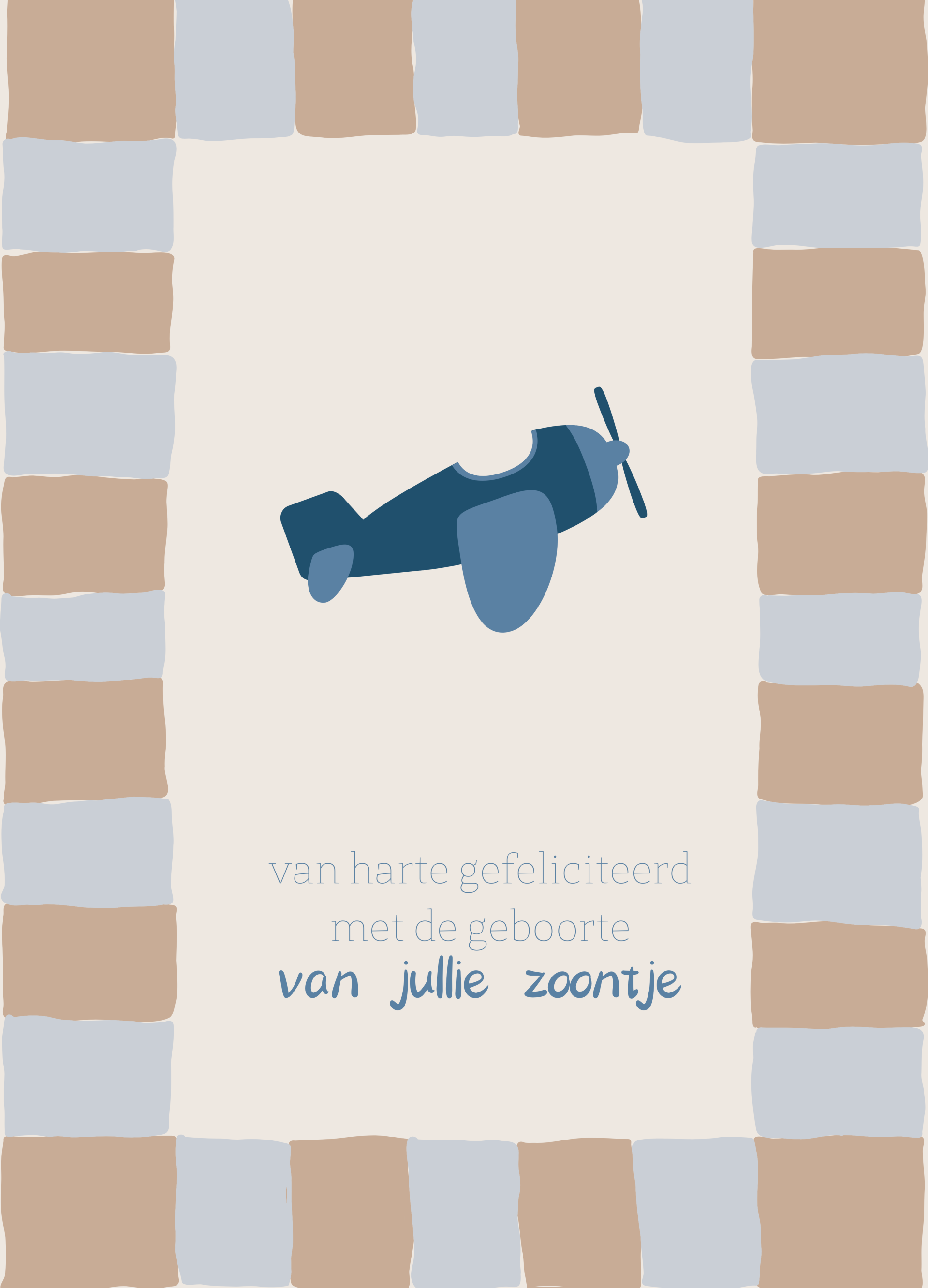Geboorte - zoontje - vliegtuig geblokt