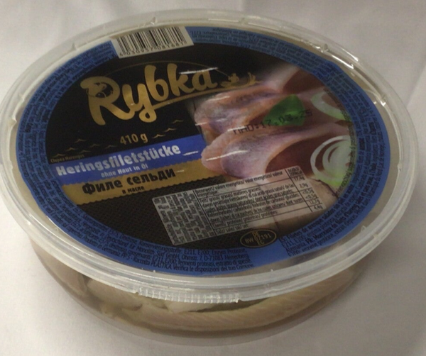 MORCEAUX DE FILET DE HARENG SALÉ SP HUIL