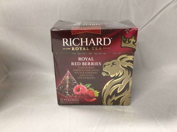THÉ NOIR AVRC MORCEAUX DE POMME ET FRUIT ROUGE