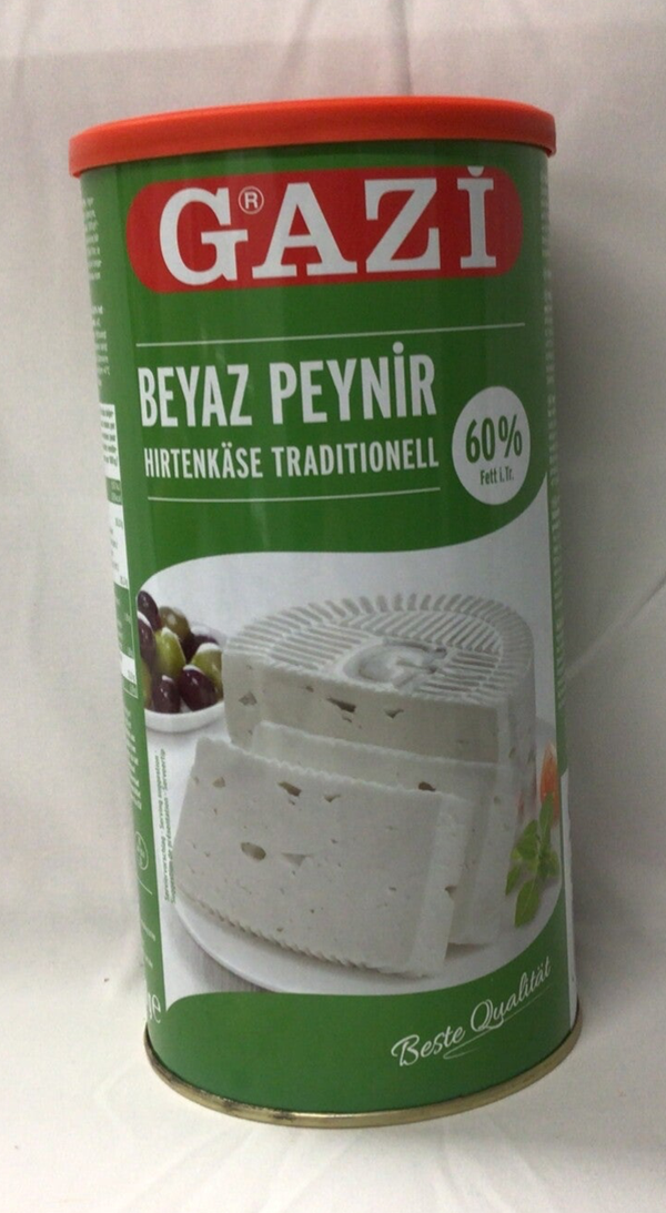 GAZI CHEESE FARM 60% HIRTENKESE DOSE 800g