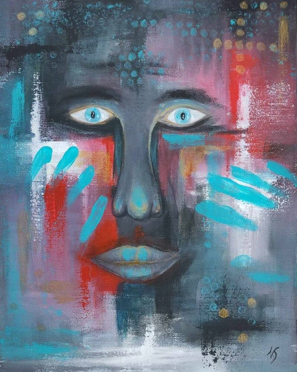 Face blue-red Face red-bleu Face blue-red Face blue-red