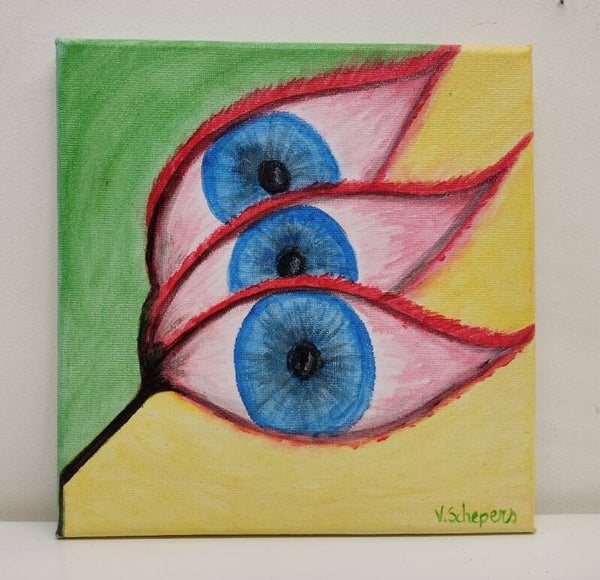 In the eyes