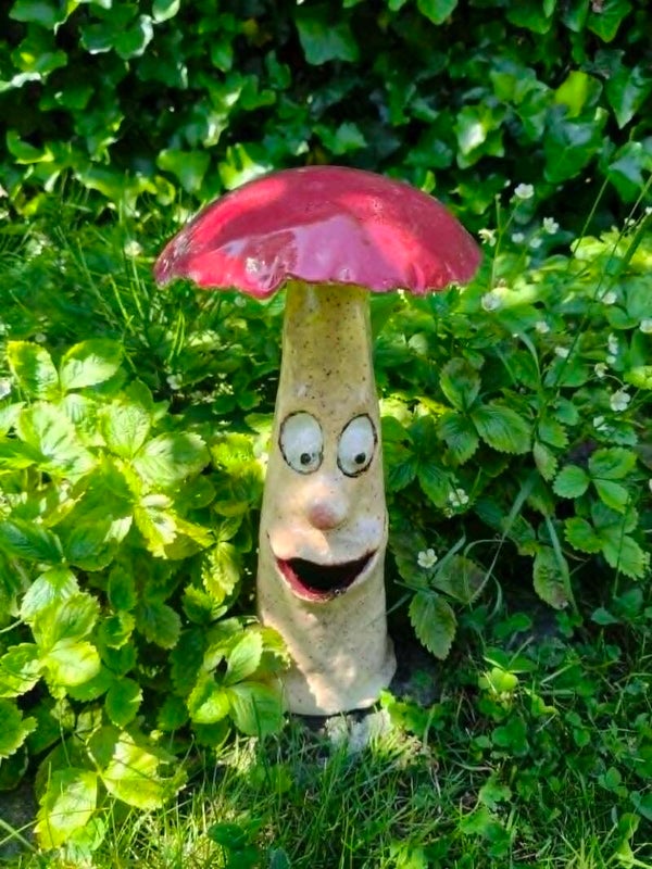 Tuinornament paddestoel