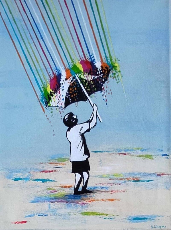 Klerenregen à la Banksy