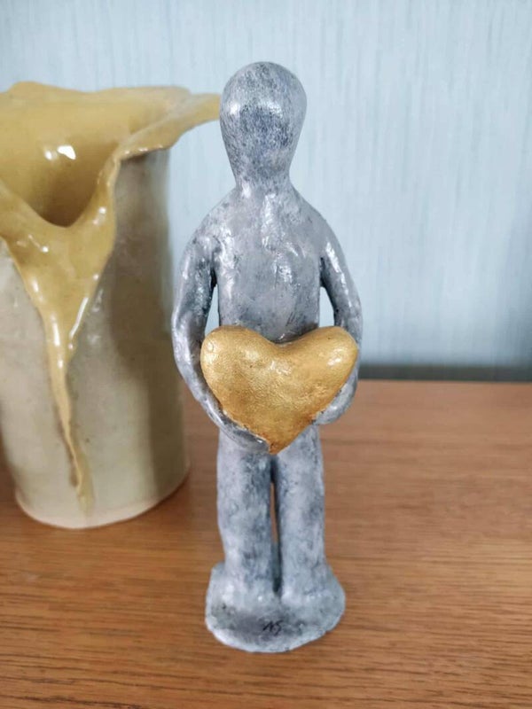 Golden heart-boy