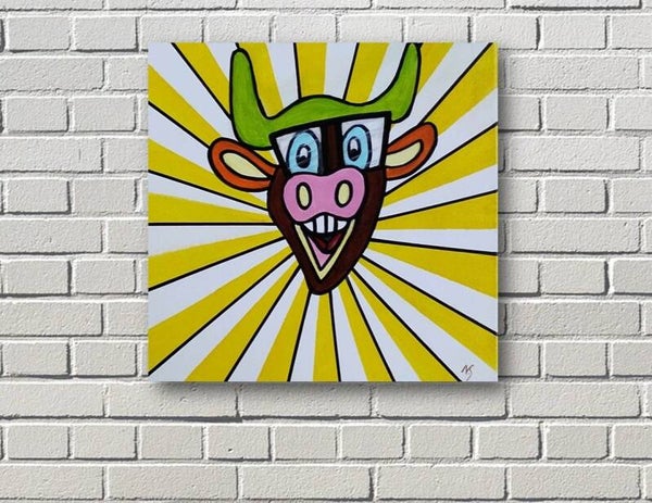 Pop-Art Stier