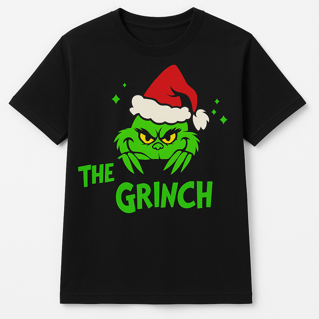 Grinch T-Shirt – Lustiges Weihnachts-Shirt mit The Grinch Motiv
