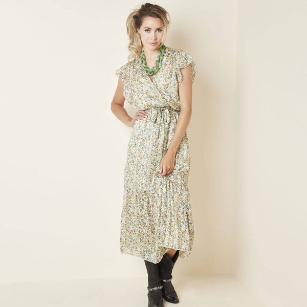Zomers gebloemd jurkje