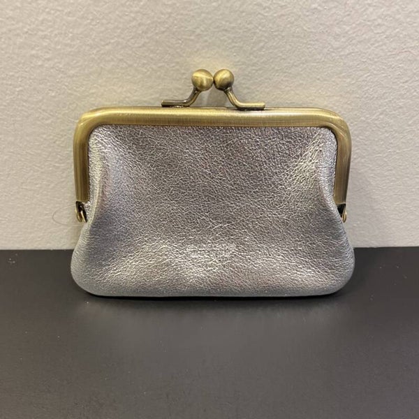 klik portemonnee - grijs metallic