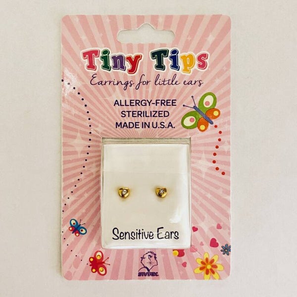 Kids oorbellen Hartjes