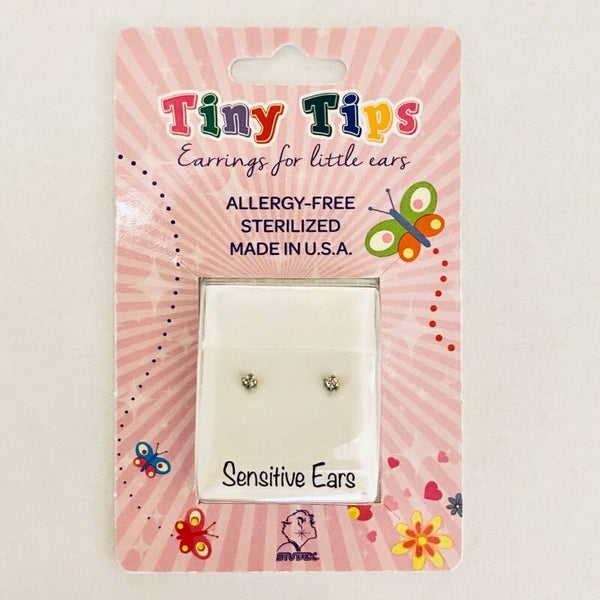 Kids oorbellen Zirconia