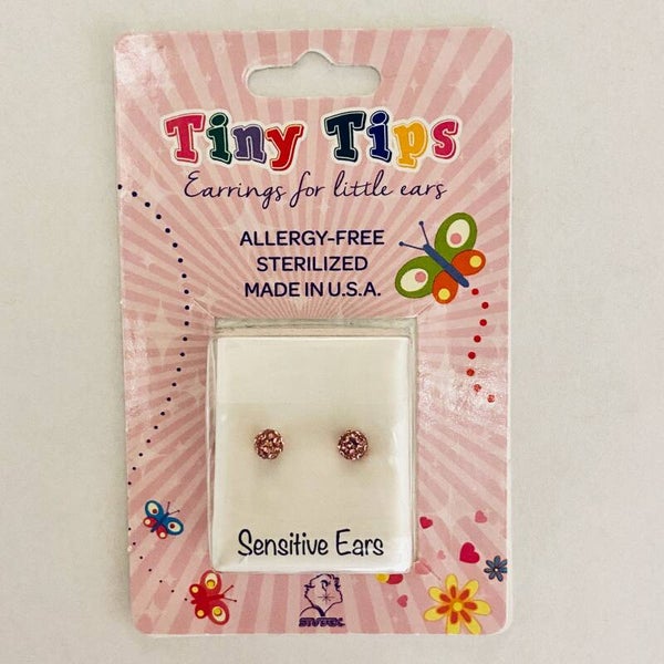 Kids oorbellen Fireball Light Rosé