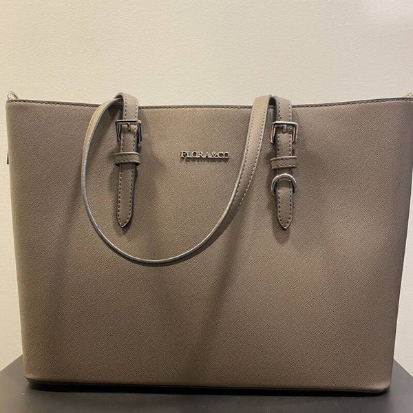 Handtas - taupe Flora&Co