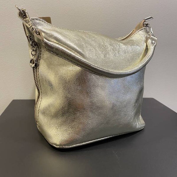 Handtas - goud metallic