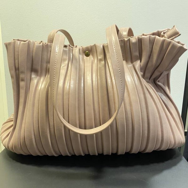 Handtas - licht roze