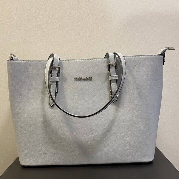 Handtas - licht blauw Flora&Co