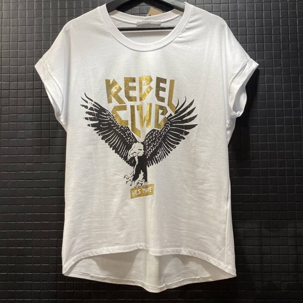 T-shirt rebel club