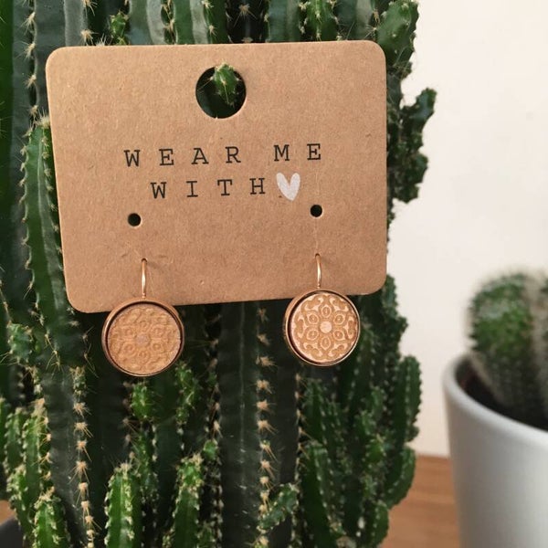 oorbellen rosé loes