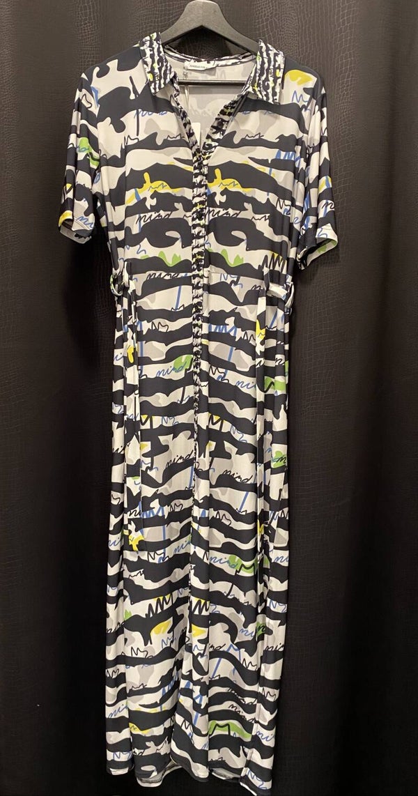 jurk - zebra multikleur