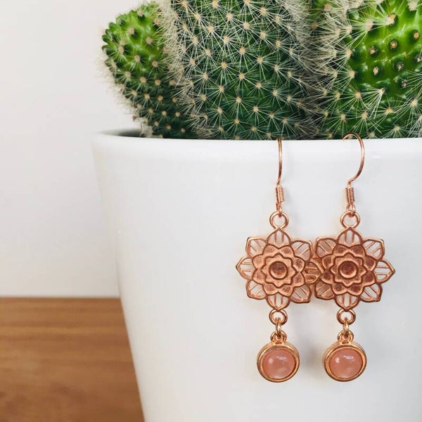 oorbellen rosé nele