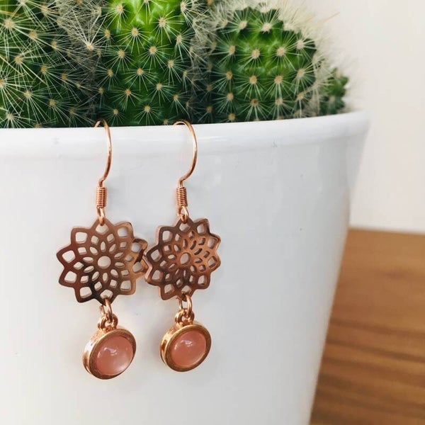 oorbellen rosé sofia