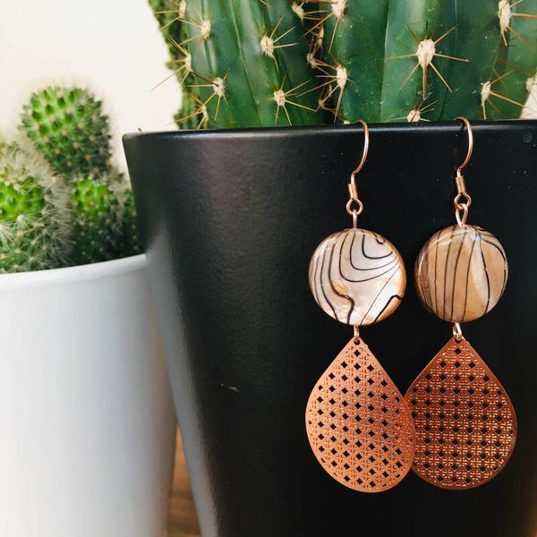 oorbellen rosé shelly