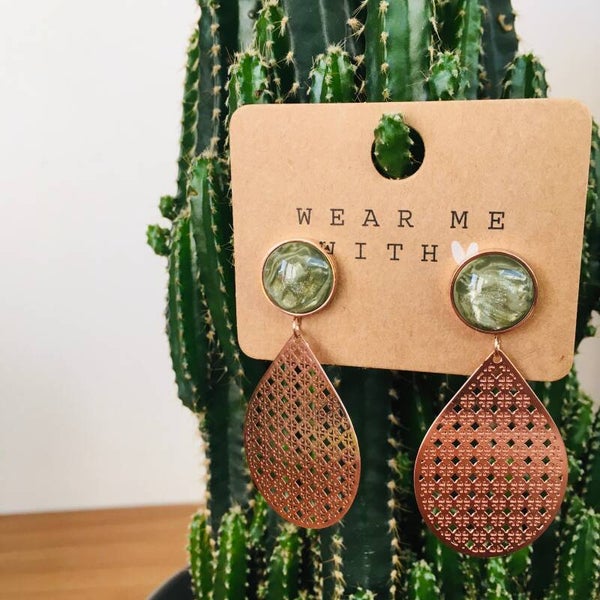 oorbellen rosé steffie