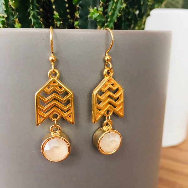 oorbellen goud silvie