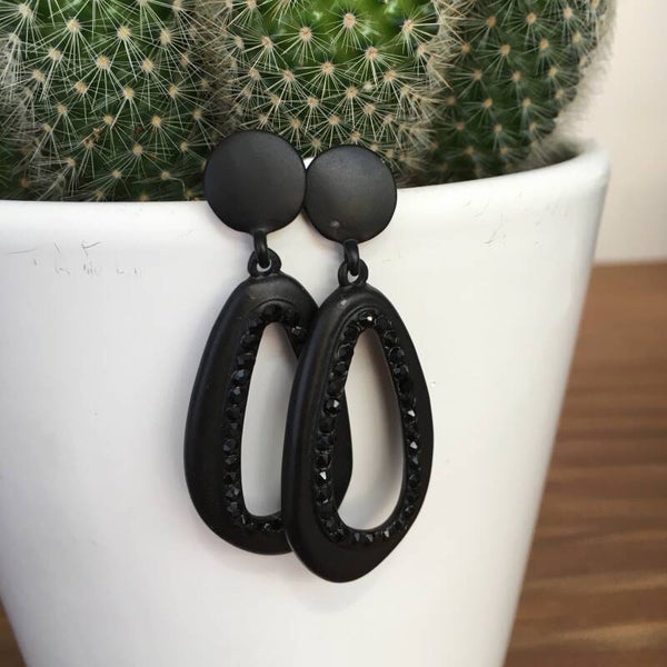 oorbellen zwart Kristien