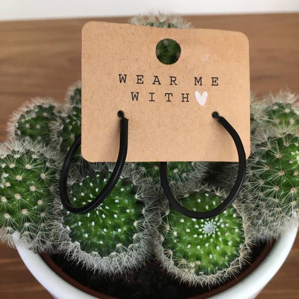 oorbellen zwart cloë