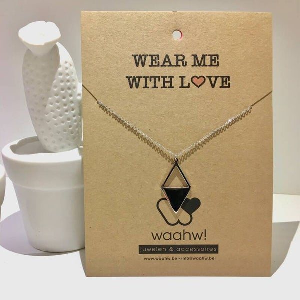 Ketting zilver rvs