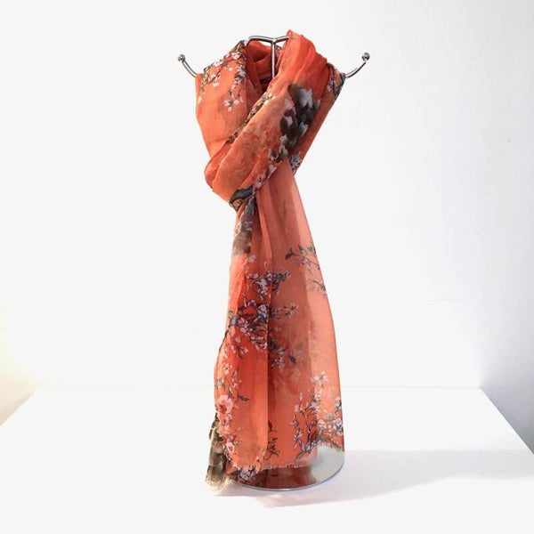 Sjaal kleine bloemetjes