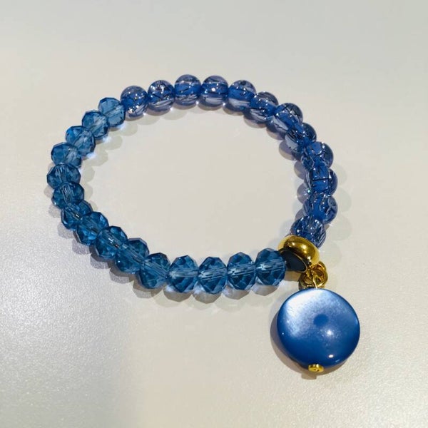 Trendy armband polaris blauw