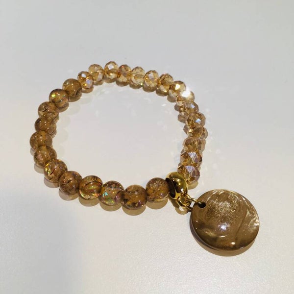 Trendy armband polaris bruin