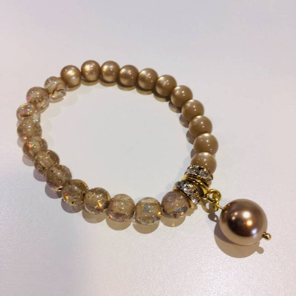 Trendy armband polaris bruin