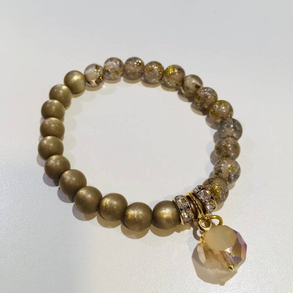 Trendy armband polaris bruin