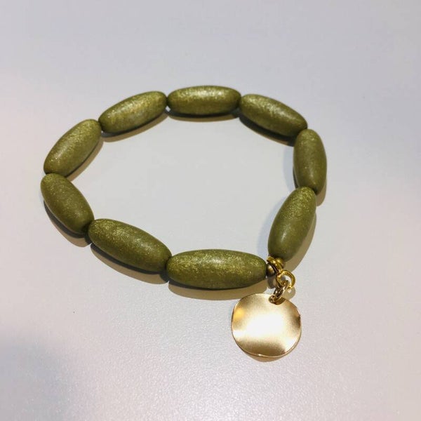 Trendy armband polaris olive  