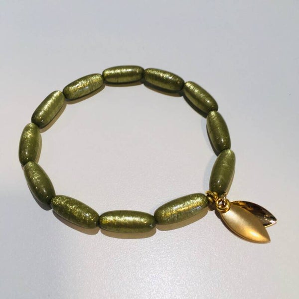 Trendy armband polaris olive