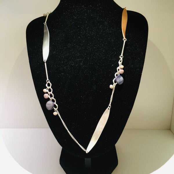 Ketting lang fantasie multicolor