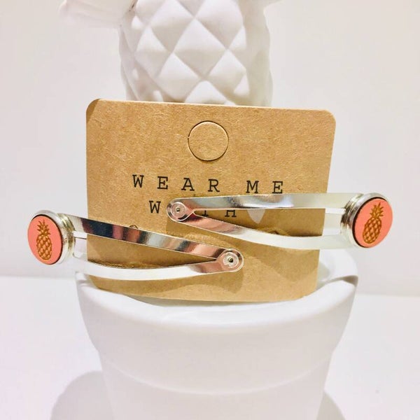 Clips oranje ananas