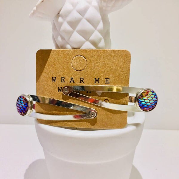 Clips zeemeermin blauw