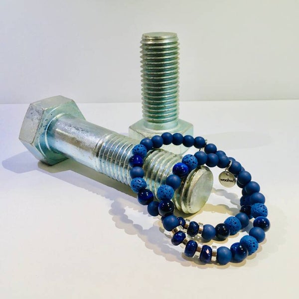 Set vader zoon armbanden