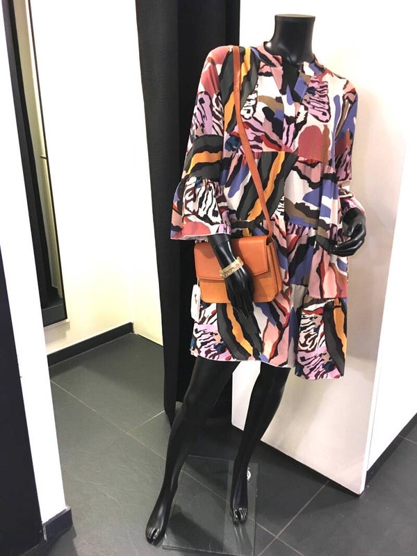 Zomerse tuniek kort diverse kleuren
