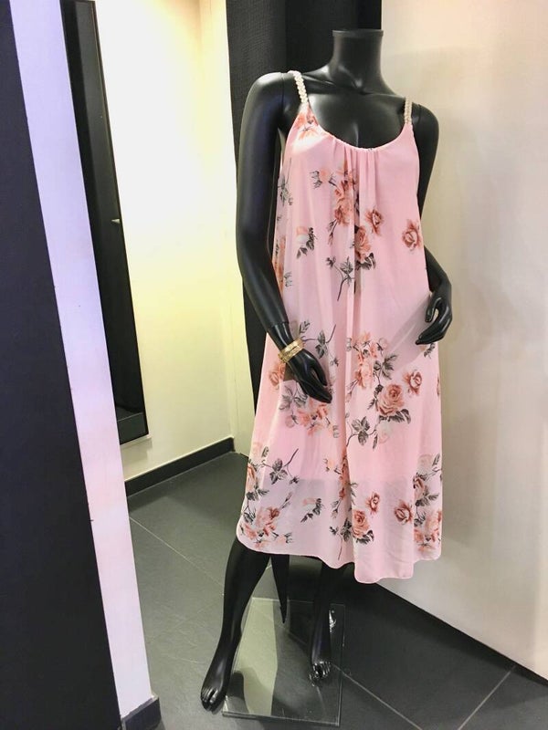 Zomerse tuniek lang diverse kleuren